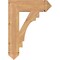 Ekena Millwork Merced Arts & Crafts Smooth Bracket, Western Red Cedar, 5 1/2"W x 22"D x 30"H BKT06X22X30MRC03SWR - alternate 4